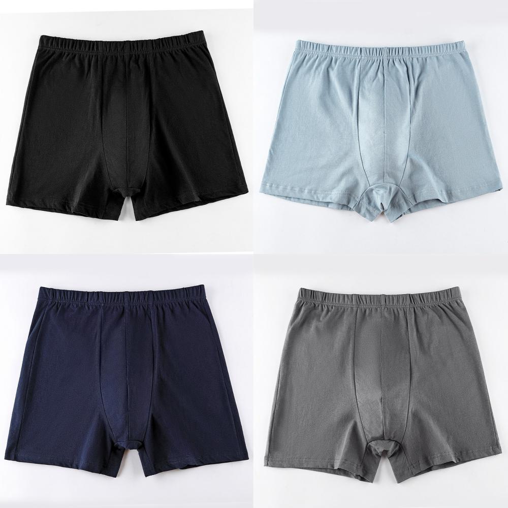 Boxer Brief Pack Cotton - 4Pcs 코 튼 남자 팬티 팬티