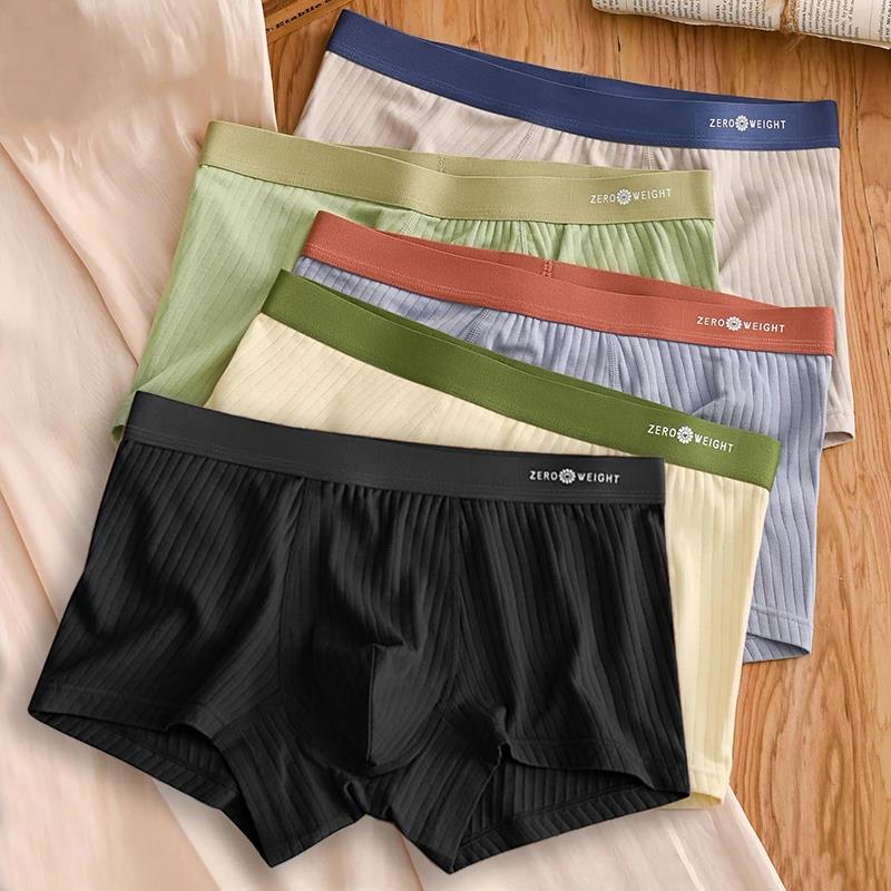 Boxer Brief Pack Cotton - 1Pcs 속옷 남자 복서 반바지 섹시한