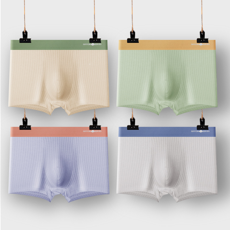 남성용 코튼 속옷, 편안하고 피부 친화적인 여름 코튼, - Boxer Brief Pack Cotton 리뷰 및 가격