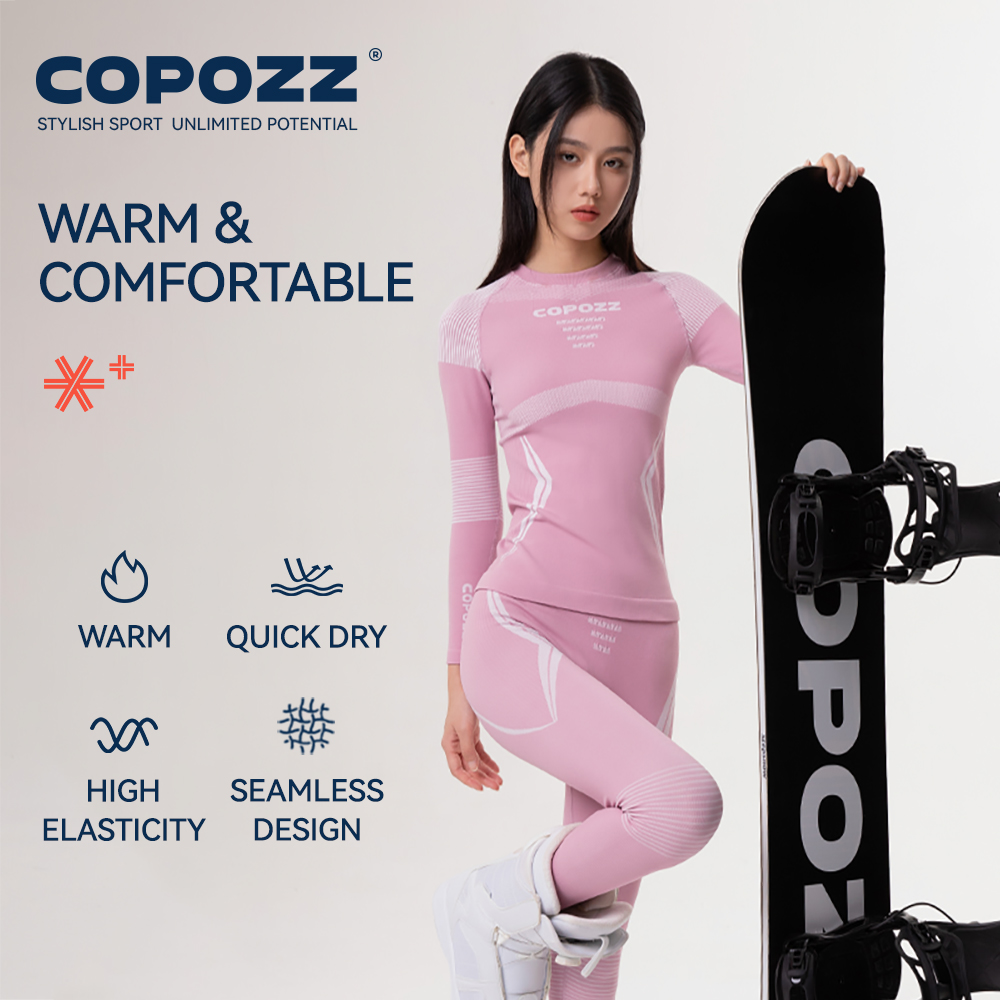 COPOZZ 겨울 스키 열 속옷 세트 남성 여성 Swe - Quick Dry Underwear 리뷰 및 가격