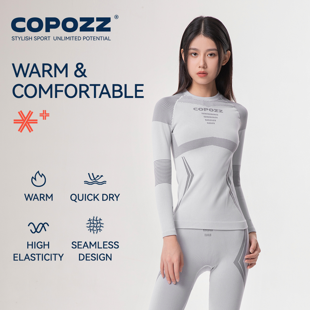 COPOZZ 겨울 스키 열 속옷 세트 남성 여성 Swe - Quick Dry Underwear 리뷰 및 가격